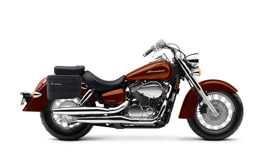 18L - Patriot Medium Honda Shadow 1100 Aero Motocicleta Throw Over Alforjas