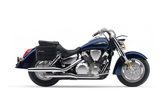 18L - Patriot Medium Honda VTX 1300 R (Retro) Motocicleta Throw Over Alforjas