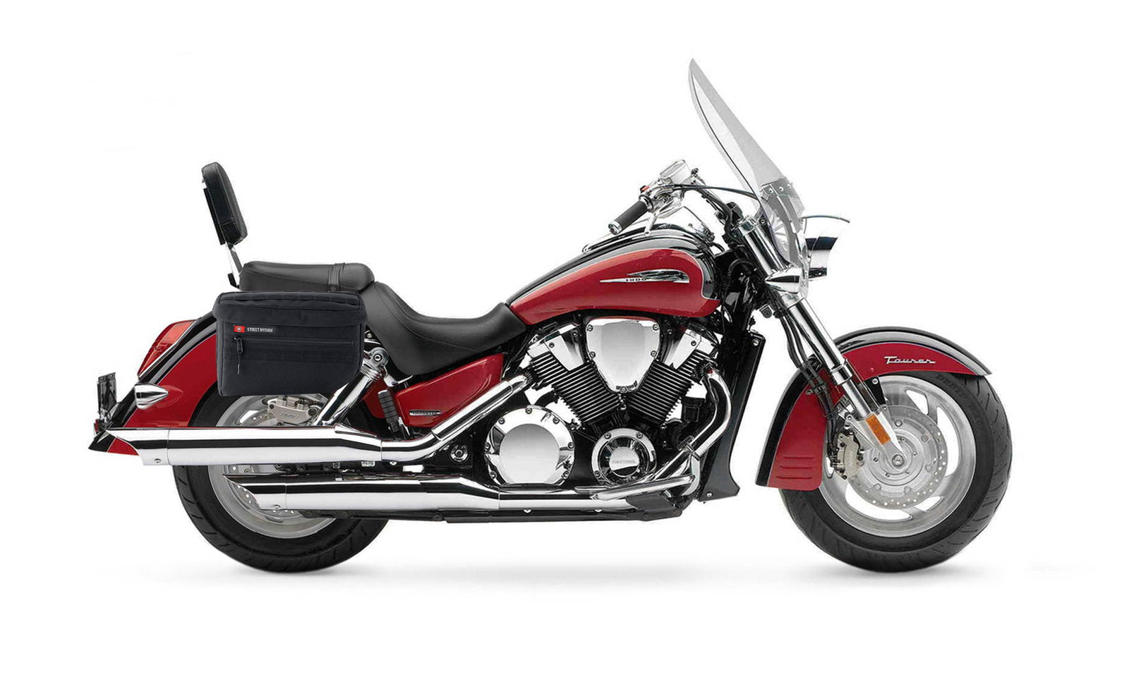 18L - Patriot Medium Honda VTX 1800 T (Tourer) Motocicleta Throw Over Alforjas