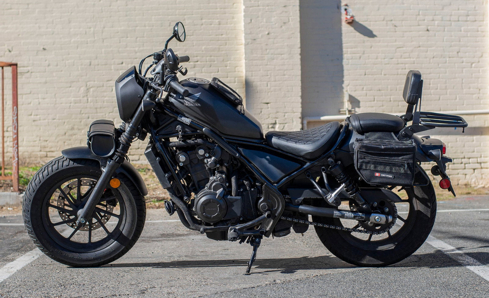18L - Patriot Medium Honda Rebel 300 Throw Over Alforjas