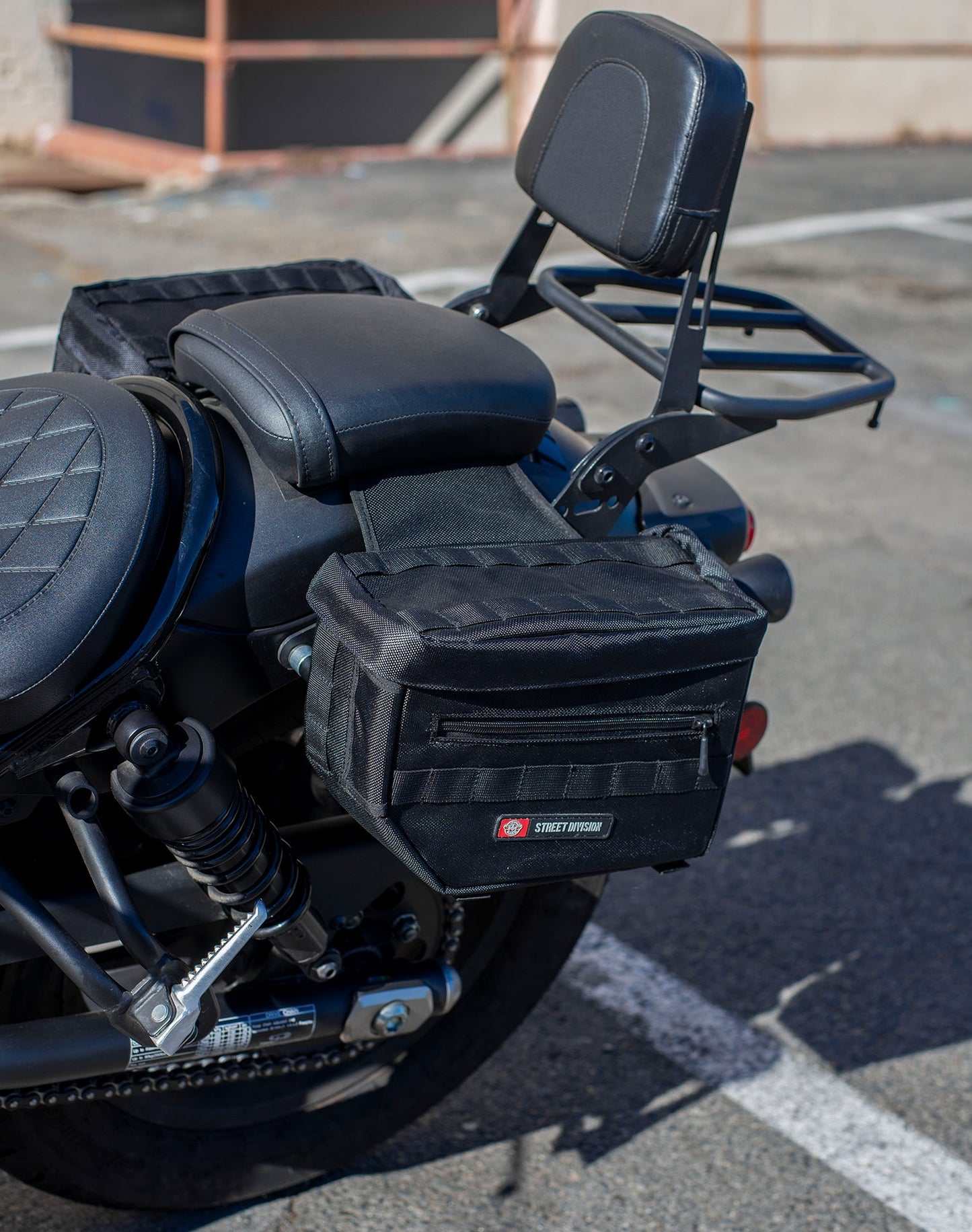 18L - Patriot Medium Honda Rebel 300 Throw Over Alforjas