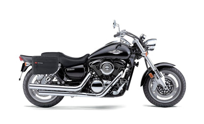 18L - Patriot Medium Suzuki Boulevard M95 VZ1600 Motocicleta Throw Over Alforjas