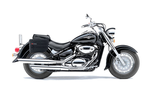 18L - Patriot Medium Suzuki Volusia 800 Motocicleta Throw Over Alforjas