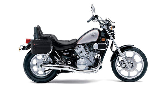 18L - Patriot Medium Kawasaki Vulcan 750 VN750 Motocicleta Throw Over Alforjas