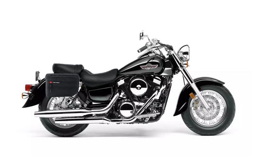 18L - Patriot Medium Kawasaki Vulcan 1500 Classic VN1500 Motocicleta Throw Over Alforjas