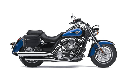 18L - Patriot Medium Kawasaki Vulcan 1700 Classic VN1700 Motocicleta Throw Over Alforjas