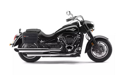 18L - Patriot Medium Kawasaki Vulcan 2000 VN2000 Motocicleta Throw Over Alforjas