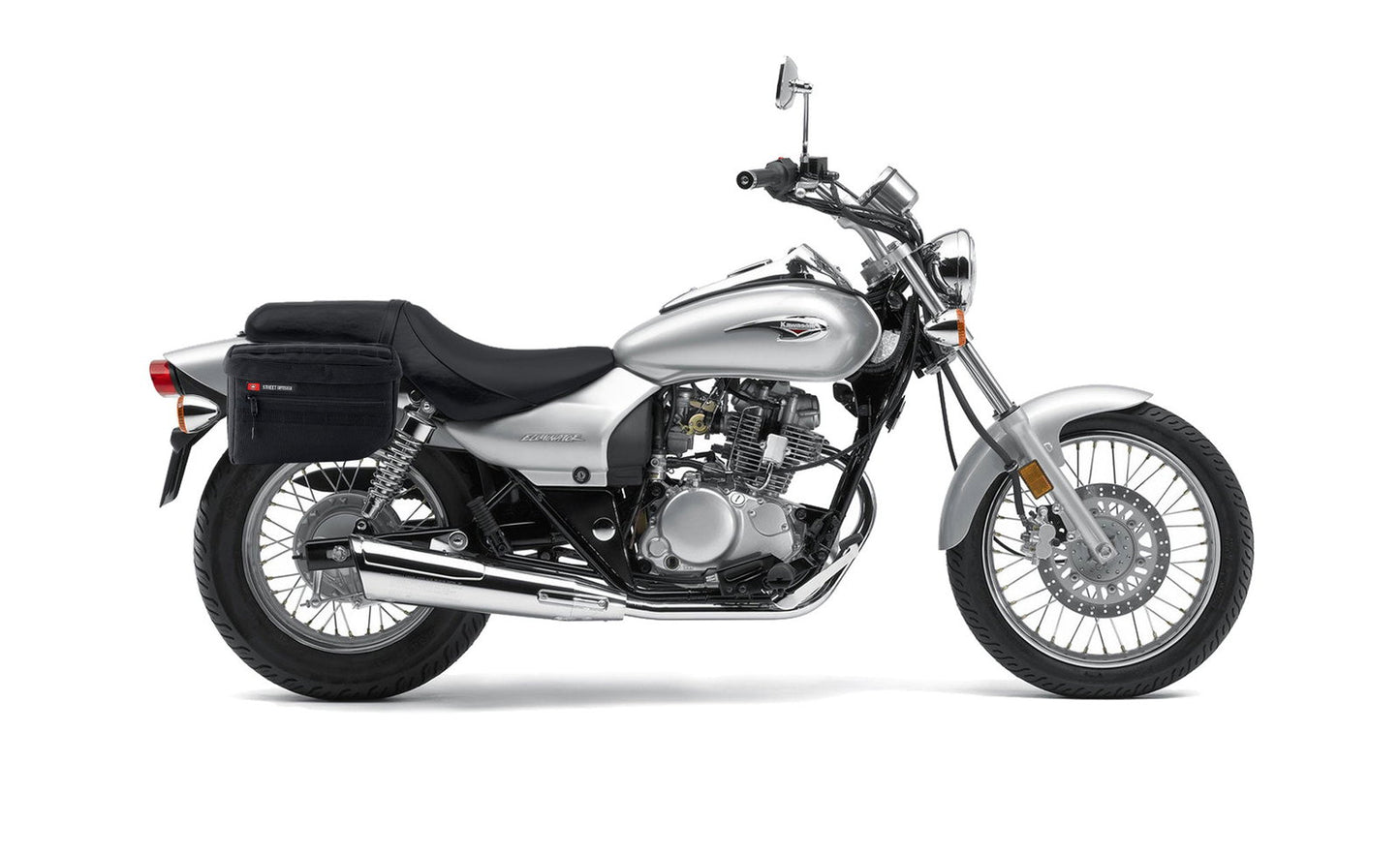 18L - Patriot Medium Kawasaki Eliminator 125 BN125 Motocicleta Throw Over Alforjas