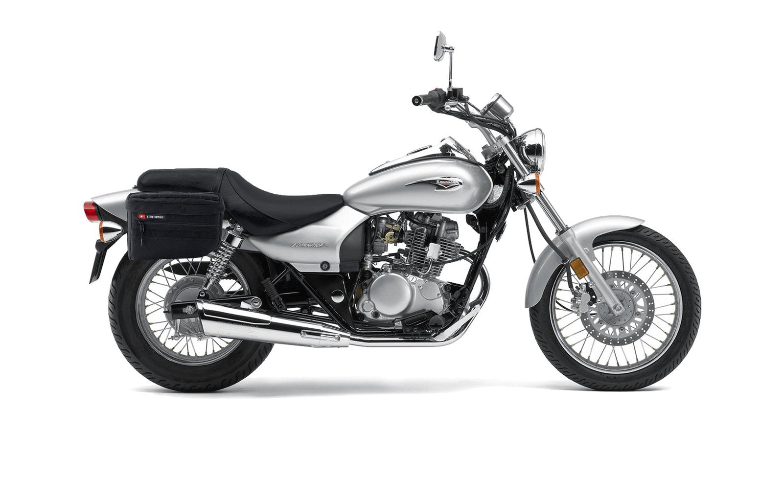 18L - Patriot Medium Kawasaki Eliminator 125 BN125 Motocicleta Throw Over Alforjas