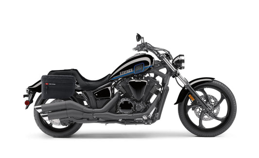 18L - Patriot Medium Yamaha Stryker Motocicleta Throw Over Alforjas