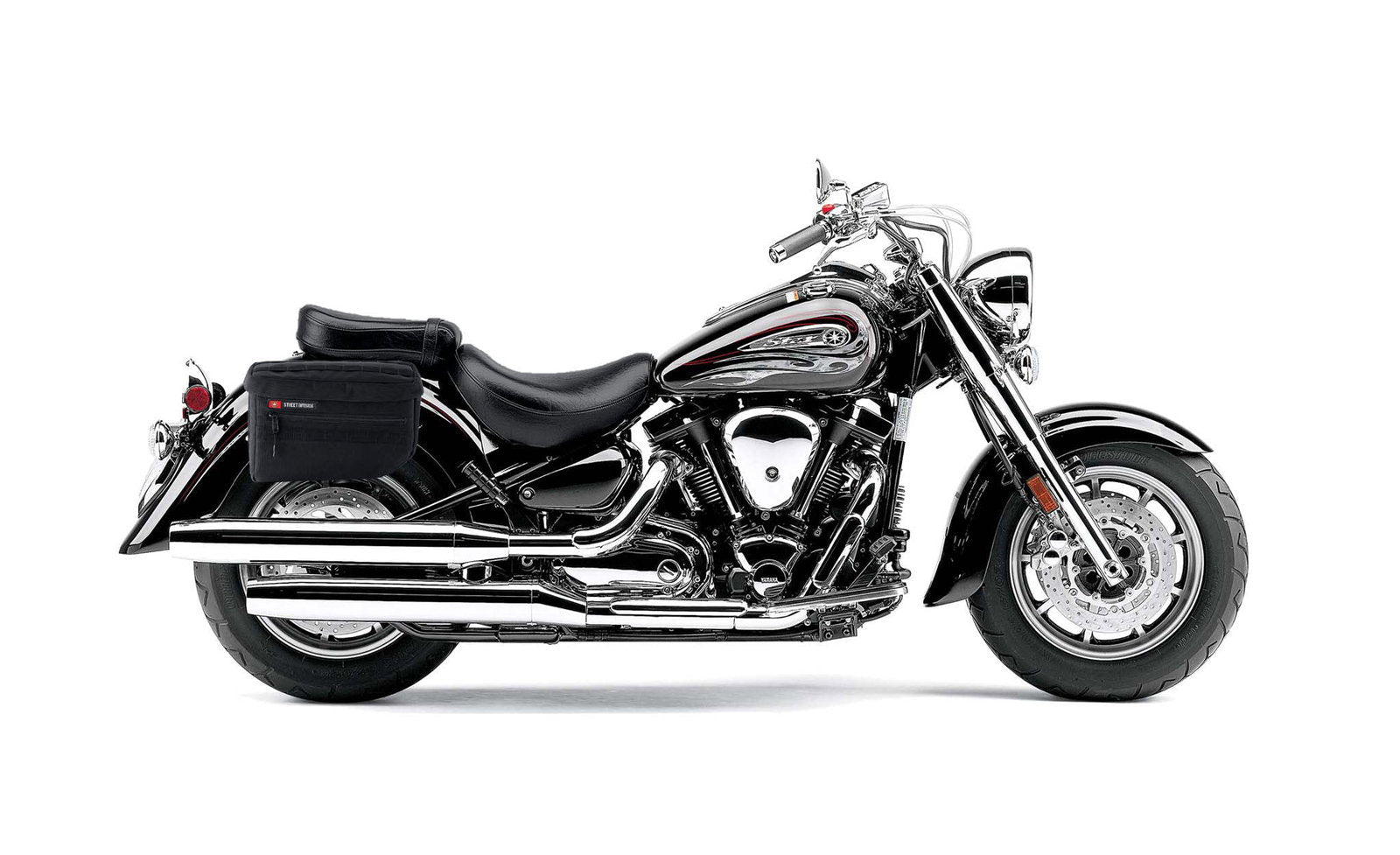 18L - Patriot Medium Yamaha Road Star S Midnight Motocicleta Throw Over Alforjas
