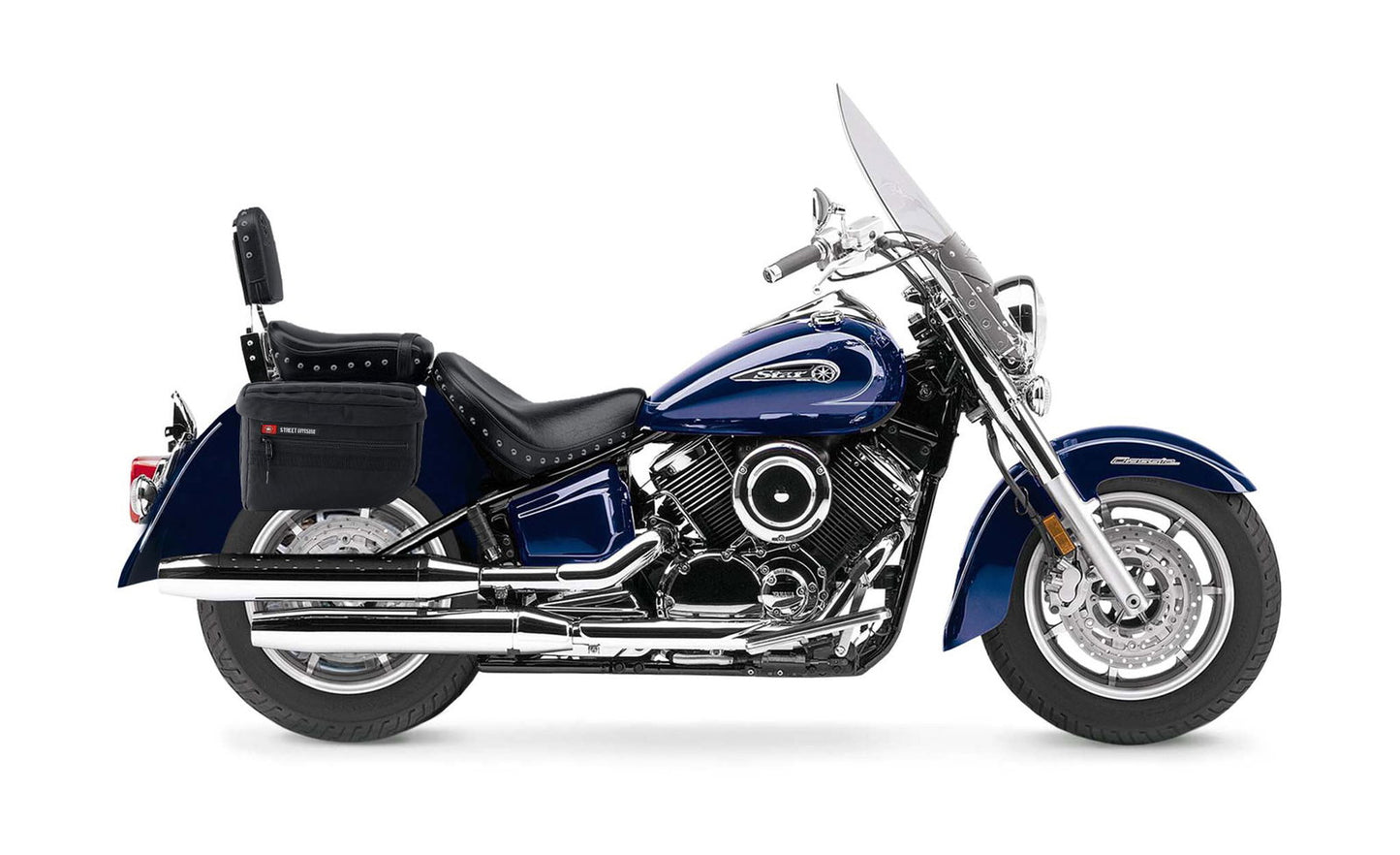18L - Patriot Medium Yamaha Silverado Motocicleta Throw Over Alforjas