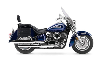 18L - Patriot Medium Yamaha Silverado Motocicleta Throw Over Alforjas