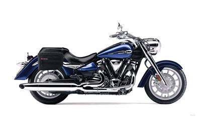 18L - Patriot Medium Yamaha Stratoliner XV 1900 Motocicleta Throw Over Alforjas