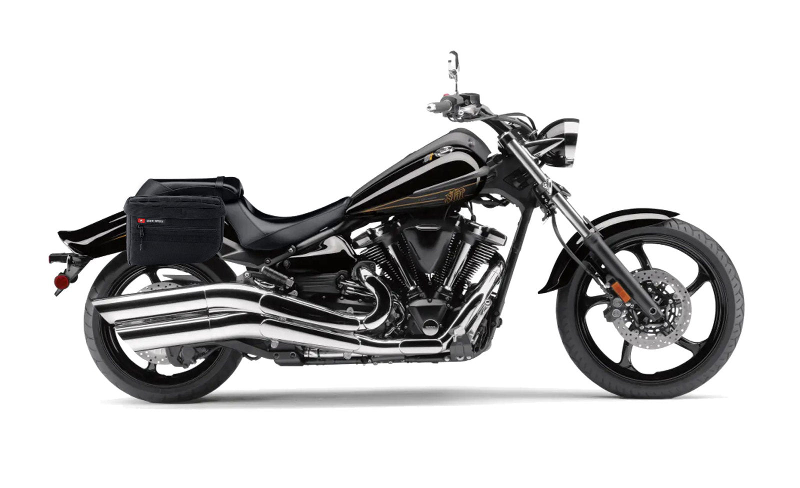 18L - Patriot Medium Yamaha Raider Motocicleta Throw Over Alforjas