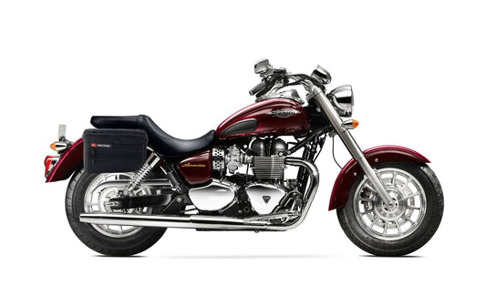 18L - Patriot Medium Triumph America Motocicleta Throw Over Alforjas