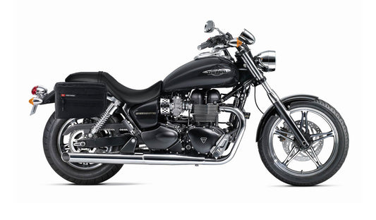 18L - Patriot Medium Triumph Speedmaster (2003-17) Motocicleta Throw Over Alforjas
