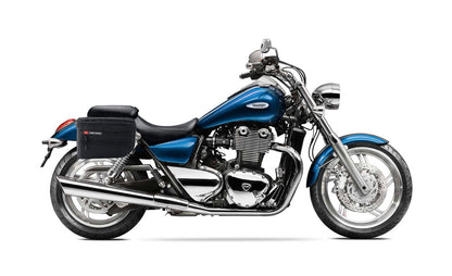 18L - Patriot Medium Triumph Thunderbird Motocicleta Throw Over Alforjas