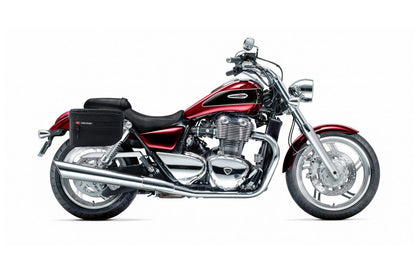 18L - Patriot Medium Triumph Thunderbird 1700 Big Bore Motocicleta Throw Over Alforjas