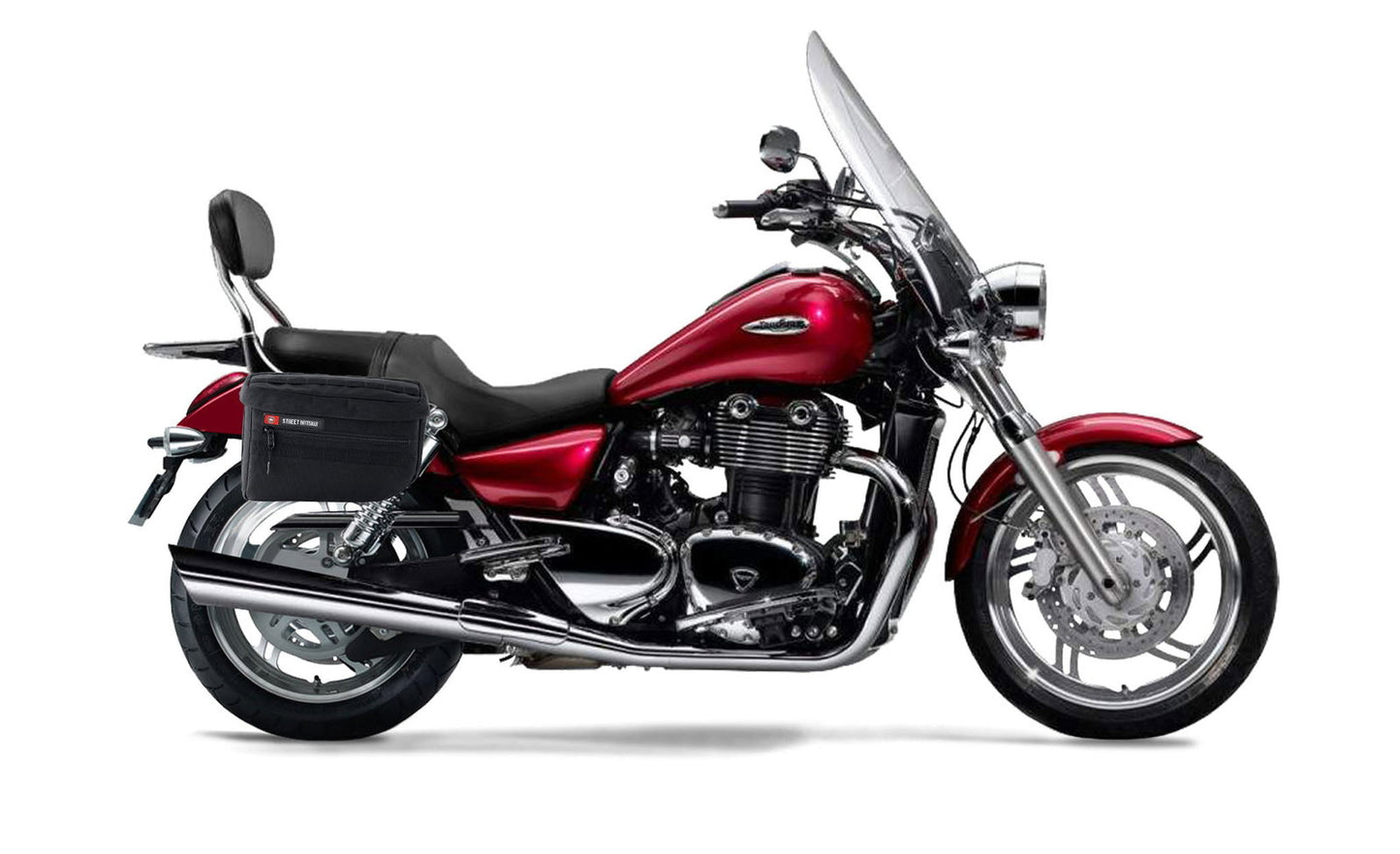 18L - Patriot Medium Triumph Thunderbird SE Motocicleta Throw Over Alforjas