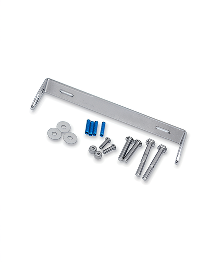 Universal Turn Signal Relocation kit Chrome