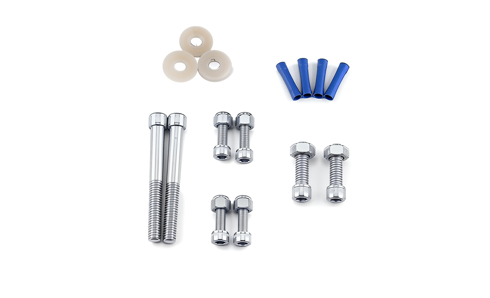 Universal Turn Signal Relocation kit Chrome