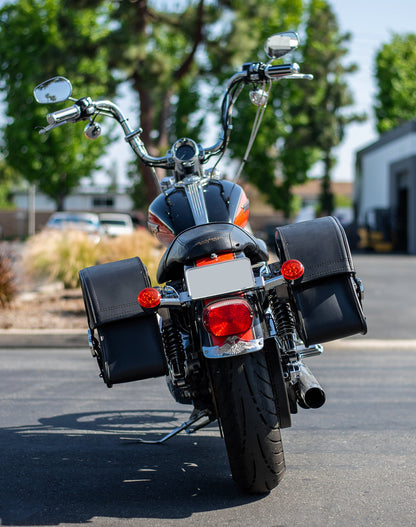 Viking Alforjas Quick Disconnect System para Harley Davidson Sportster