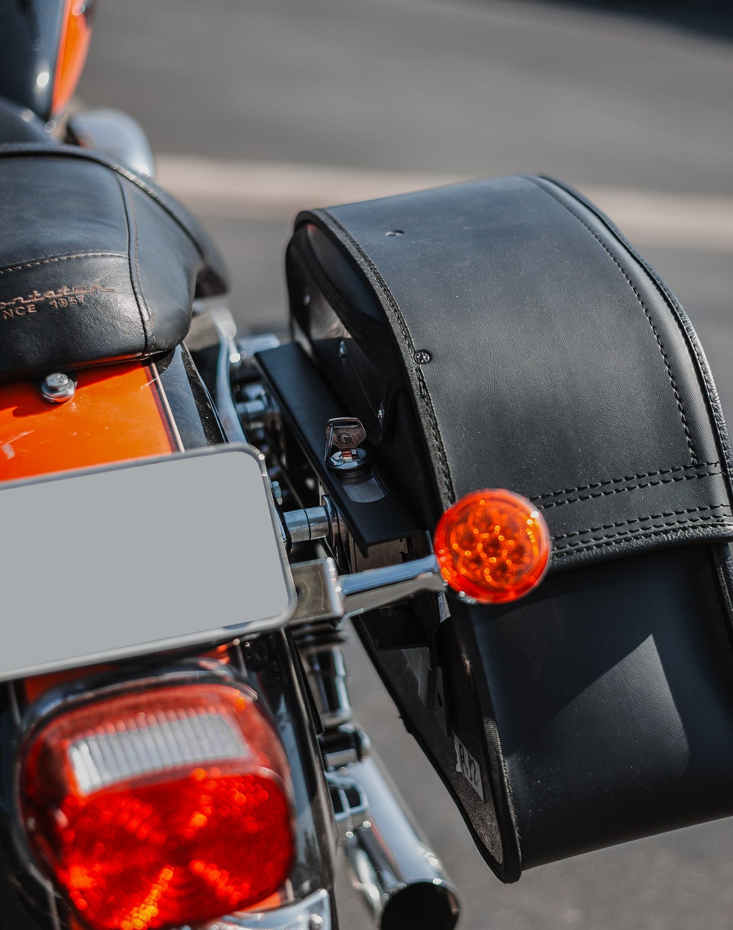 Viking Alforjas Quick Disconnect System para Harley Davidson Sportster