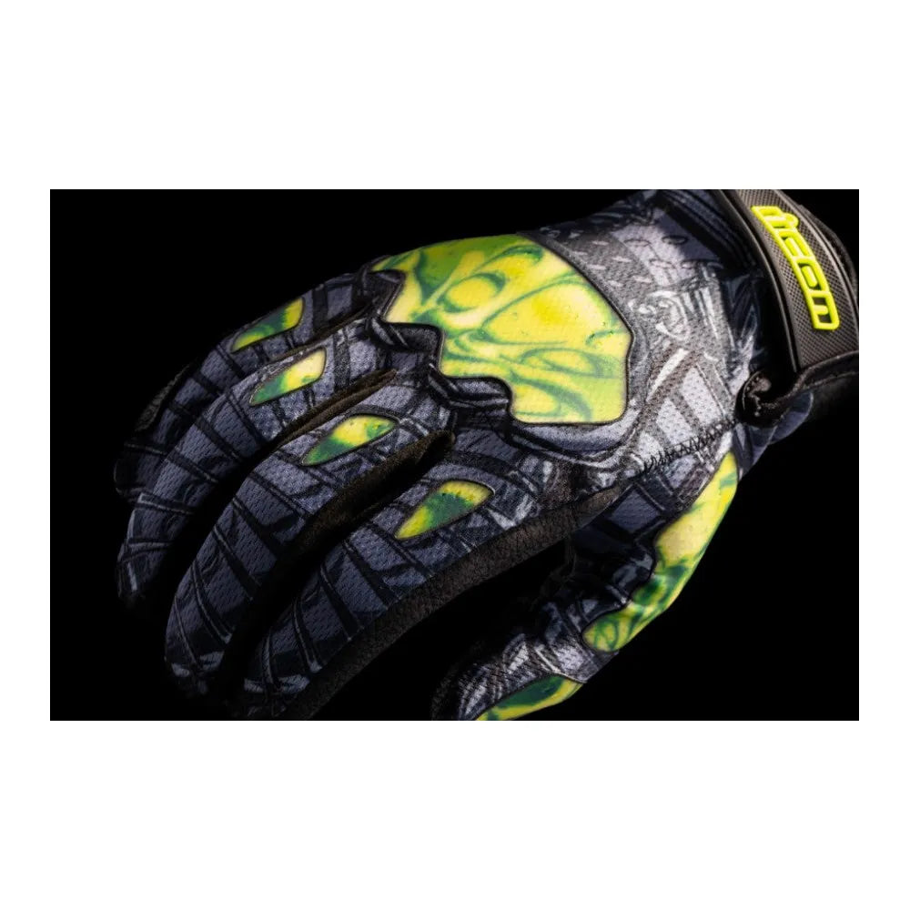 Guantes ICON Hooligan Outbreak - Verde