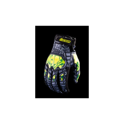 Guantes ICON Hooligan Outbreak - Verde