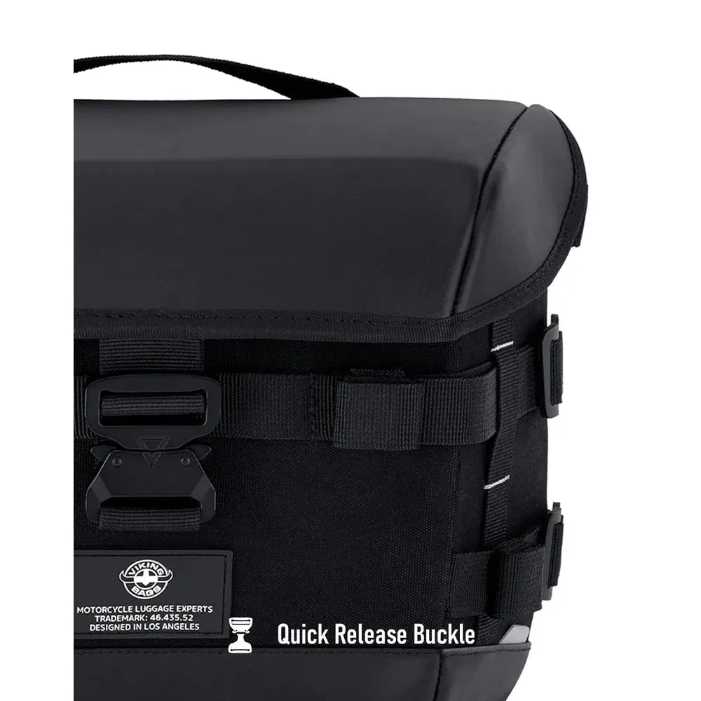 Alforja Lateral Derecha Viking Incognito Quick Mount 10L para Indian Scout