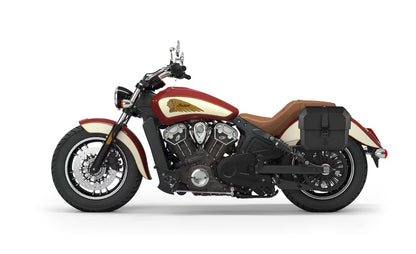 Alforja Lateral Izquierda Viking Outlaw Quick Mount 10L para Indian Scout