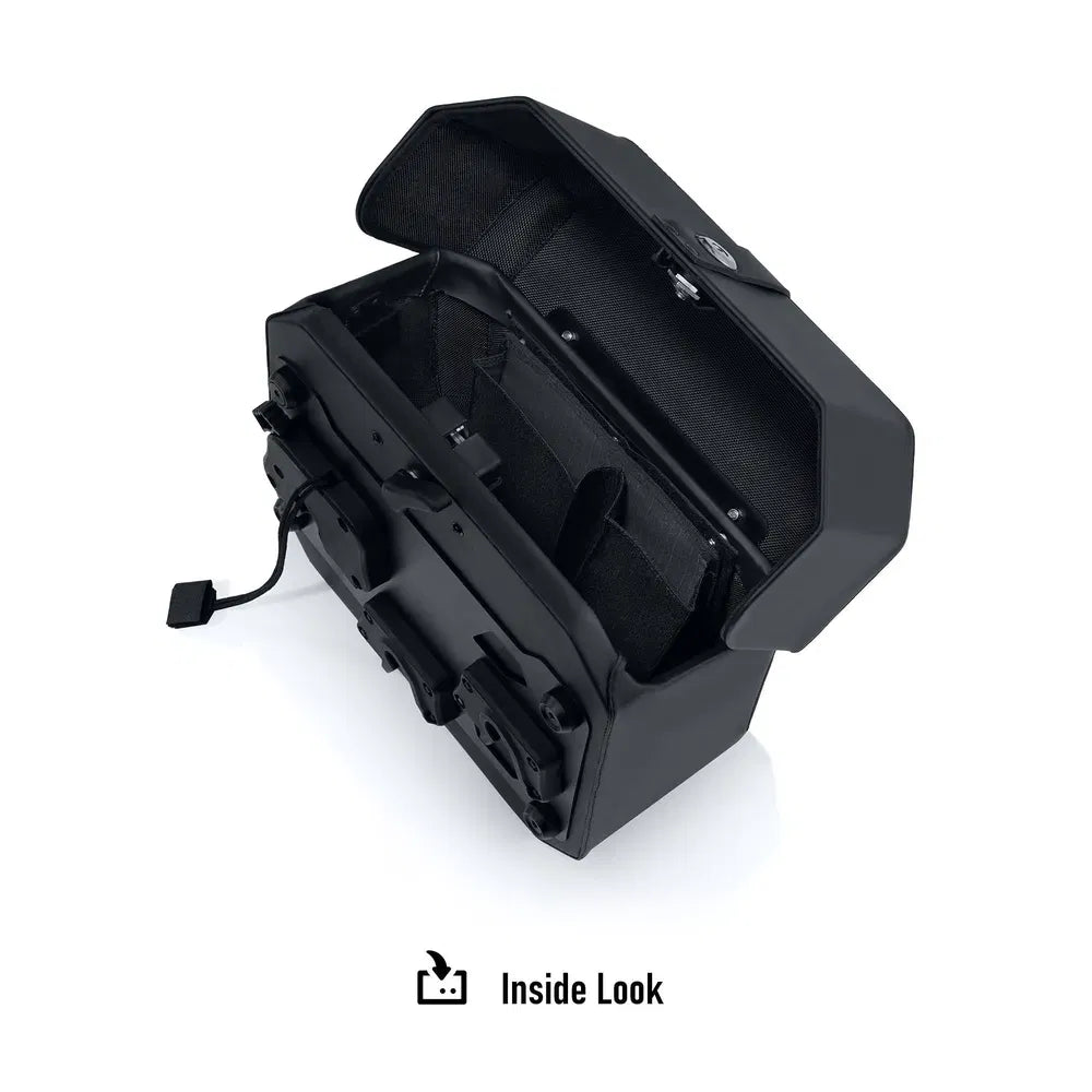 Alforja Lateral Izquierda Viking Outlaw Quick Mount 10L para Indian Scout