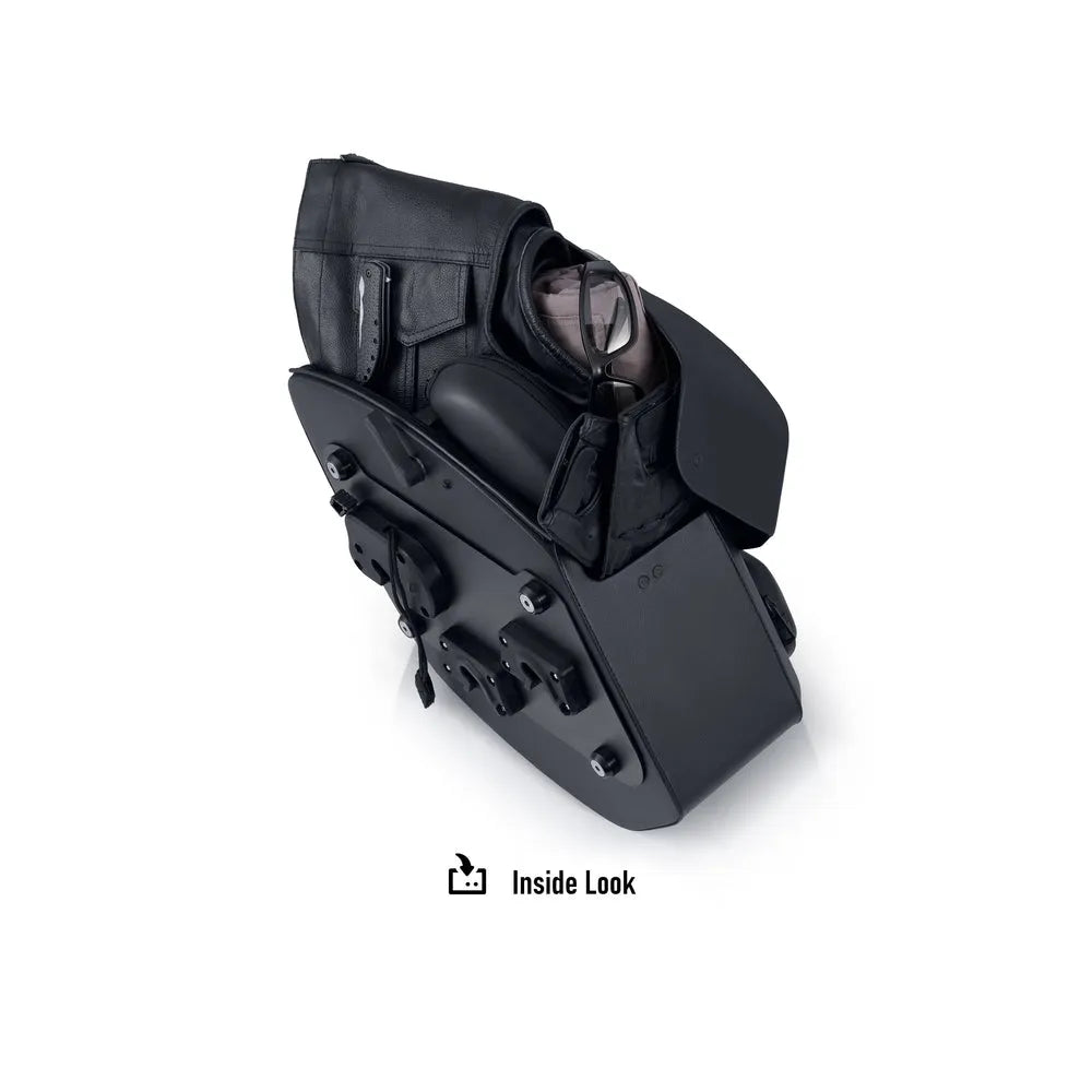 Alforja derecha de piel Viking Bags Ironclad - 20L