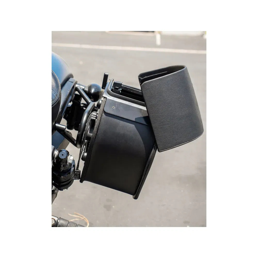 Alforjas desmontables de piel Viking Bags Baelor 28L