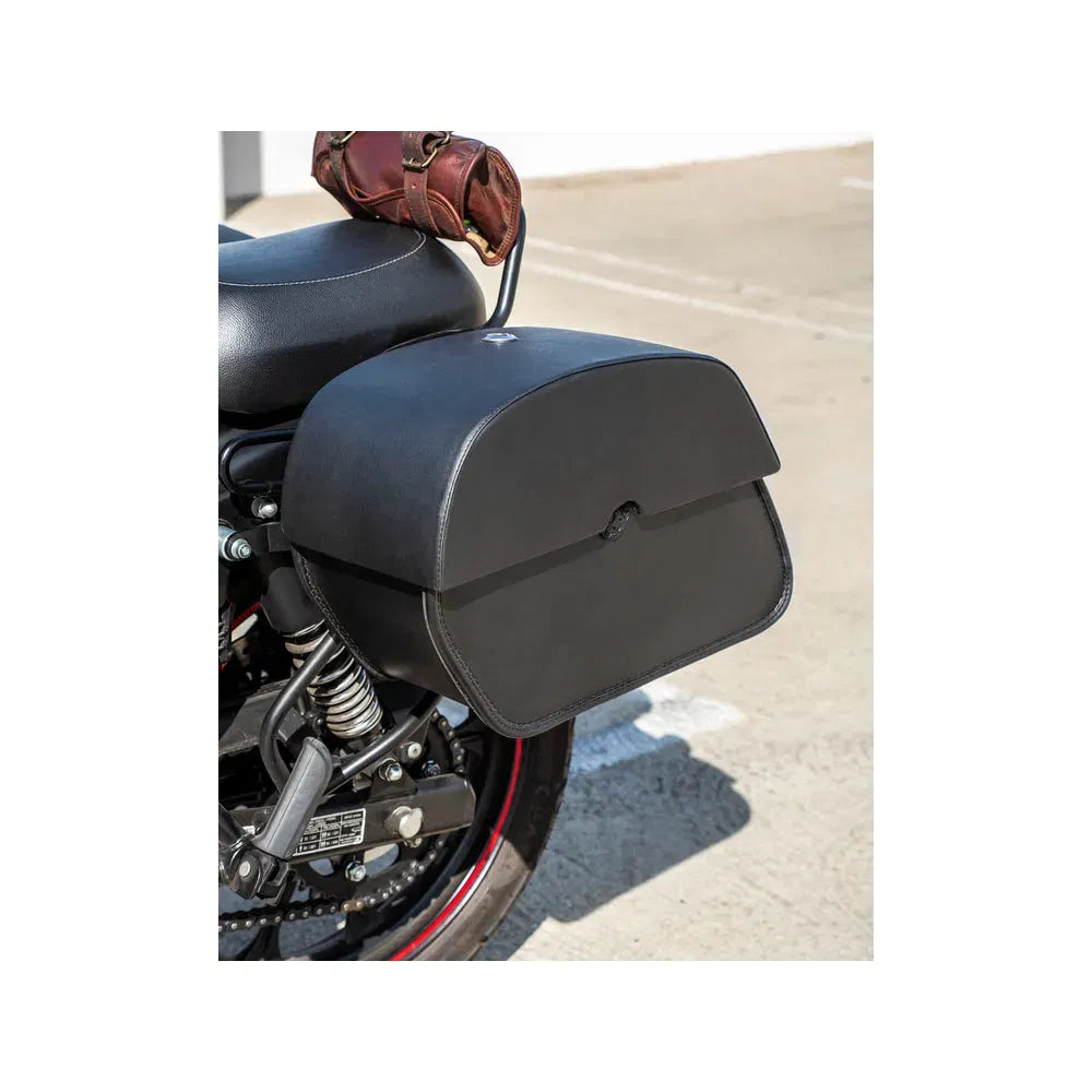 Alforjas desmontables de piel Viking Bags Panzer - 28L