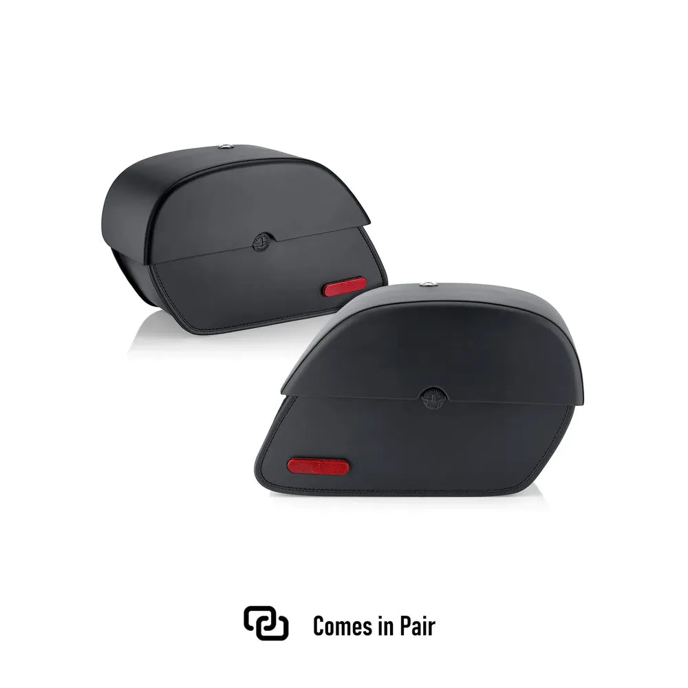 Alforjas de piel Viking Bags Panzer 28L