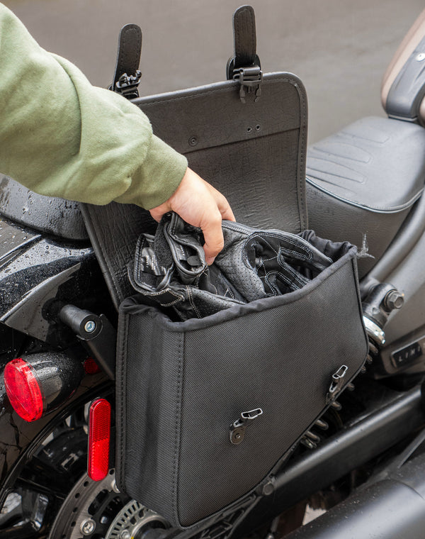 Alforjas de piel Viking Bags Pony - 8L