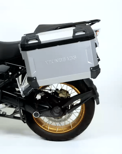 45L - Apex XL BMW R 1250 GS Aluminum Side Cases Silver