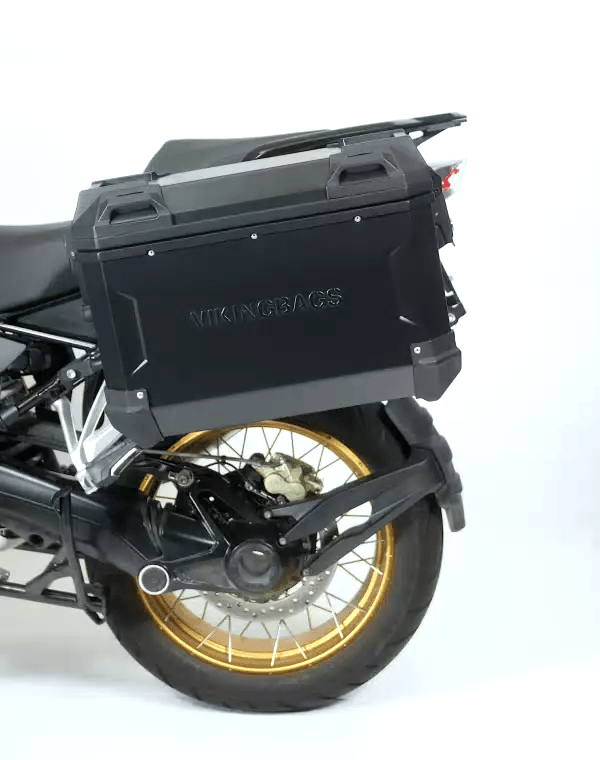45L - Apex XL Kawasaki Versys 1000 Aluminum Side Cases Black