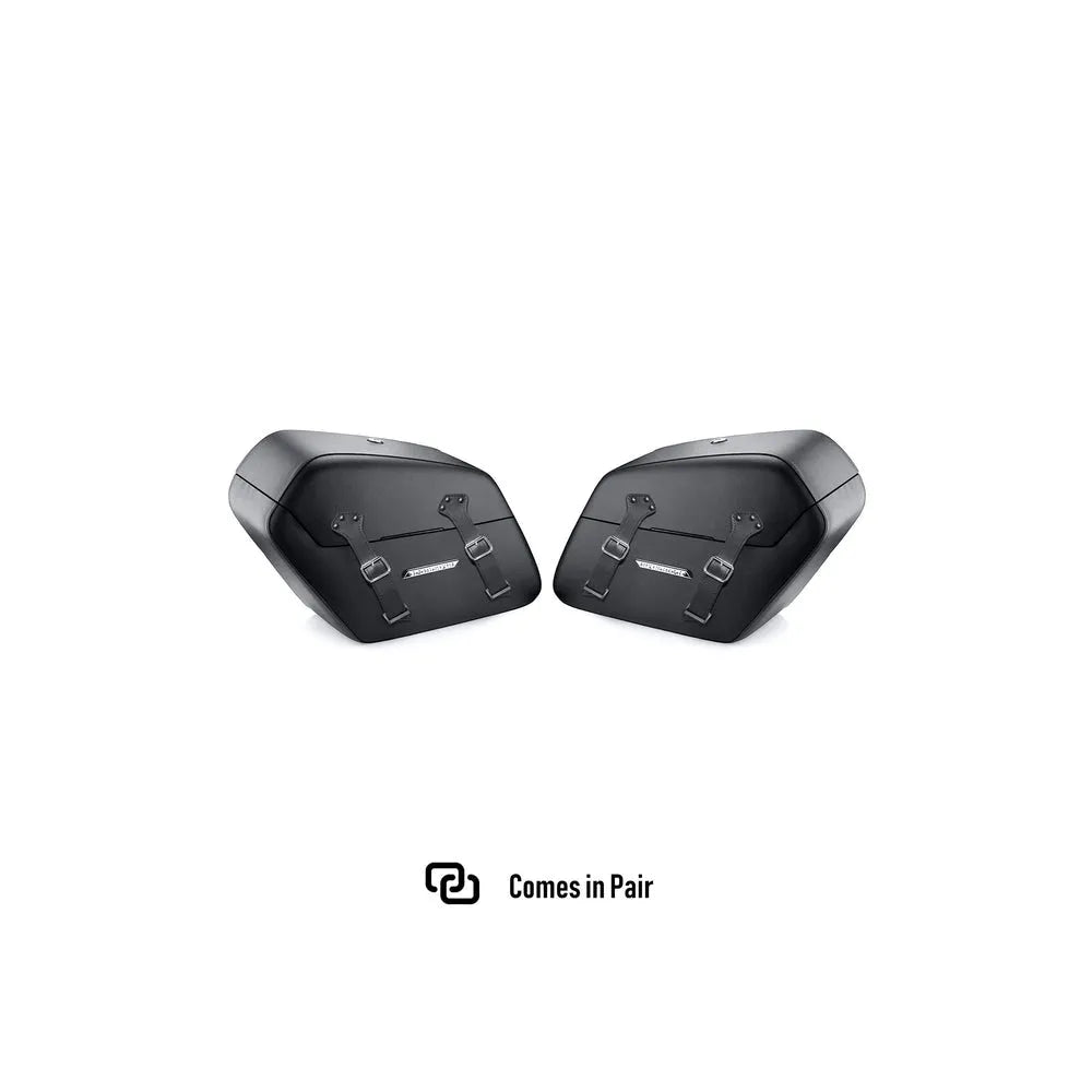 Alforjas rigidas cubiertas de piel Viking Bags Baldur XL - 42L