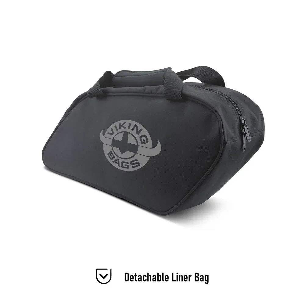 Alforjas Viking Bags Baldur 42L - negro mate