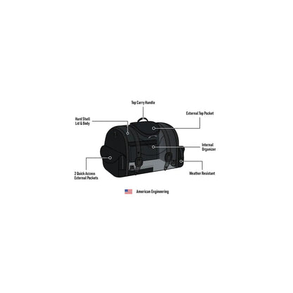 Bolsa de piel para respaldo Viking Bags Century - 28L