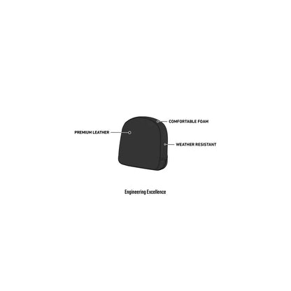 Respaldo de piel Viking Bags Iron Born