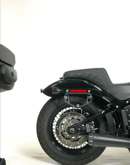 24L - Ironclad Quick-Mount Medium Indian Super Chief Leather Wrapped Hard Alforjas