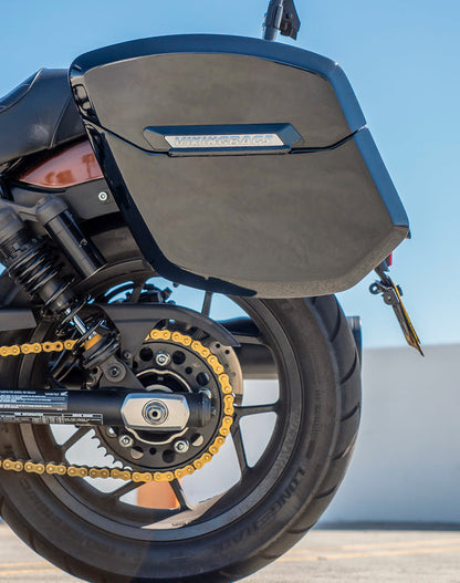 Alforjas rigidas desmontables Viking Bags Ironclad 24L - Pintura Negra