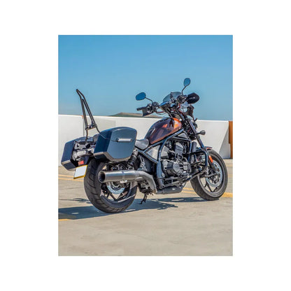 Alforjas rigidas desmontables Viking Bags Ironclad 24L - Pintura Negra