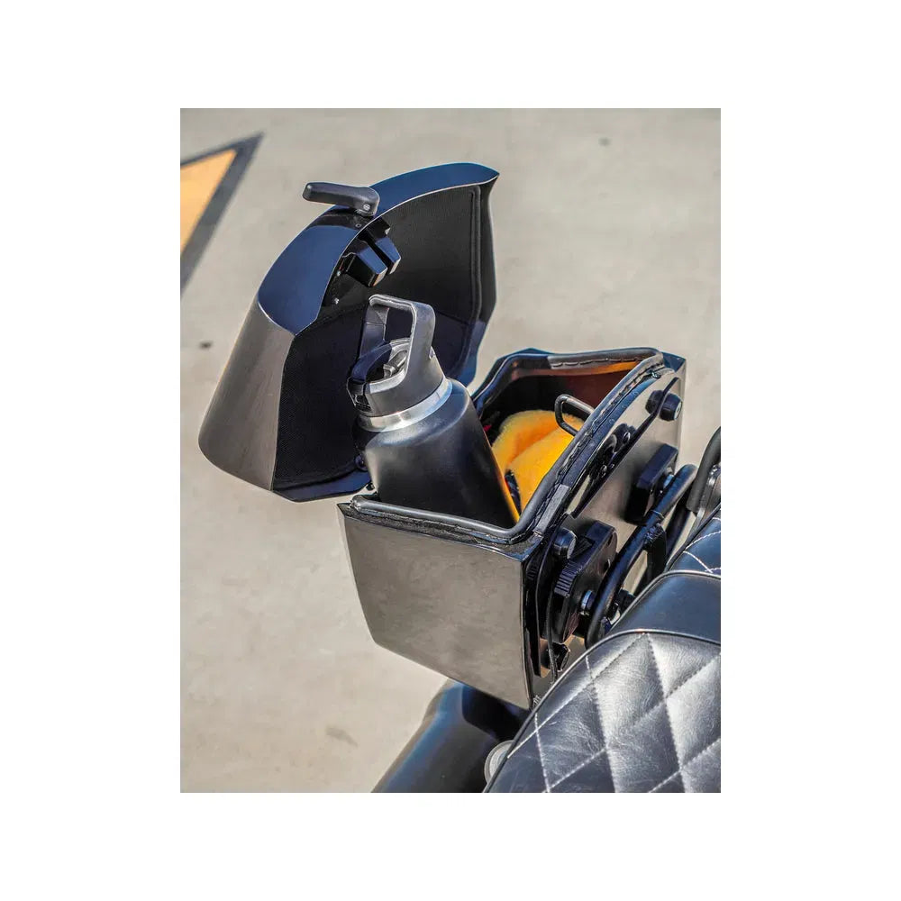 Alforjas rigidas desmontables Viking Bags Ironclad 24L - Pintura Negra