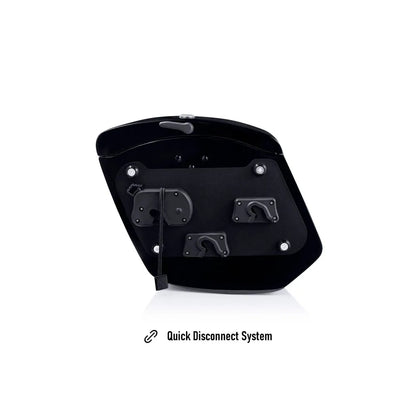 Alforjas rigidas desmontables Viking Bags Ironclad 24L - Pintura Negra