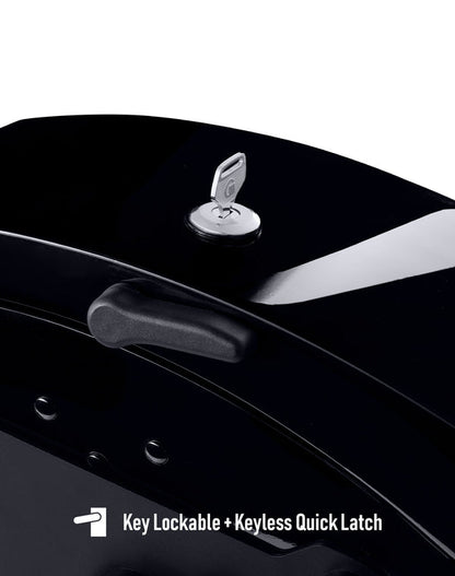 Alforjas rigidas desmontables Viking Bags Ironclad 24L - Pintura Negra